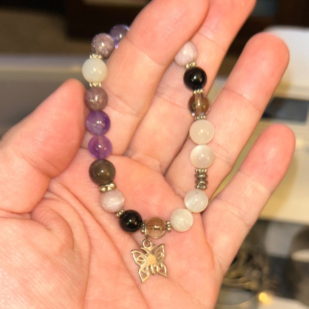 Multicolor Beaded Bracelet Set - Picture 2 of 7